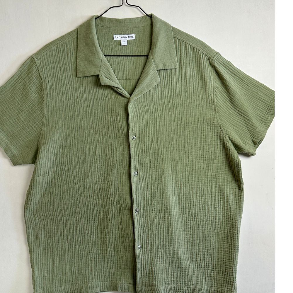 And Now This men's Button Down‎ Shirt XL